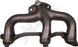 APDTY 160386 Rear Cast Iron Exhaust Manifold for 4.0L Inline 6-Cylinder Engine