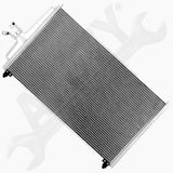 APDTY 3298 Air Conditioning AC Condenser (Models w/ Gasoline Non-Hybrid Engine)