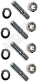 APDTY 34844 Water Pump Stud Kit 5/16-18 x 7/16 and 5/16-24 x 5/8