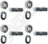 APDTY 34844 Water Pump Stud Kit 5/16-18 x 7/16 and 5/16-24 x 5/8
