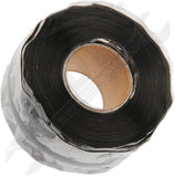 APDTY 36438 1x10 Ft. Silicone Repair Tape-Black