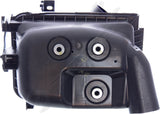 APDTY 369637 Air Filter Intake Upper & Lower Black Plastic Housing Assembly