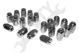 APDTY 108309 Lug Nut Kit; 20 Chrome Lug Nuts; 1/2"-20; Replaces 4005694K