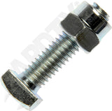 APDTY 403114 5/16' x 1-1/4" Battery Bolt; Square Head; Shouldered Hex Nut; (100)