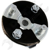 APDTY 42122 Steering Coupling Rag Joint Coupler Assembly; 3.25" Total Diameter