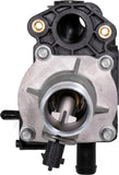 APDTY 4221217 Thermostat Includes Housing, Gasket & 2 CTS Coolant Temp Sensor