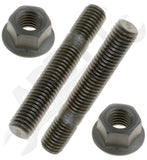 APDTY 4235 Exhaust Flange Hardware Kit - M10-1.5 x 62mm