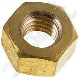 APDTY 4246 Exhaust Flange Stud & Nut Hardware Kit (Pack Of 4; 7/16-14 x 2.535)