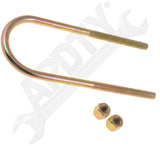 APDTY 46716 U-Bolt 7/16 X 8 - 3/8 X 2 - 7/8  Round