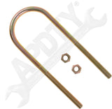 APDTY 46716 U-Bolt 7/16 X 8 - 3/8 X 2 - 7/8  Round