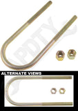 APDTY 46720 U-Bolt  1/2 X 8 - 3/8 X 3 Round