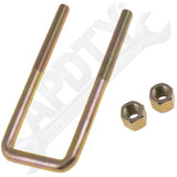 APDTY 46724 U-Bolt  1/2 X 6 X 2  Square