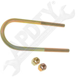 APDTY 46735 U-Bolt 1/2 X 8 - 1/16 X 3 - 1/8 Round