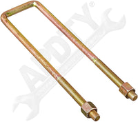 APDTY 46748 Universal Suspension Leaf Spring Square U-Bolt