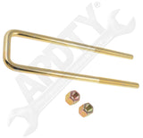 APDTY 46769 U-Bolt 5/8 X 12 - 1/2 X 2 - 5/8 Square