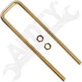 APDTY 46769 U-Bolt 5/8 X 12 - 1/2 X 2 - 5/8 Square