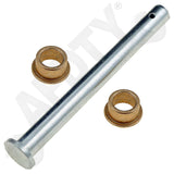 APDTY 49406 Door Hinge Pin And Bushing Kit - 1 Pin And 2 Bushings