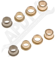 APDTY 49485 Door Hinge Bushing Assortment - 4 Sizes Fits Select 60-97 GM Models