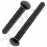 APDTY 49493 Door Hinge Pin And Bushing Kit - 2 Pins And 4 Bushings