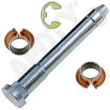 APDTY 49525 Door Hinge Pin And Bushing Kit - 1 Pin, 2 Bushings And 1 Clip