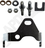 APDTY 49528 Door Hinge Bracket Kit - Front Left