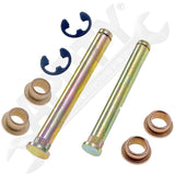 APDTY 49534 Door Hinge Pin And Bushing Kit - 2 Pins, 4 Bushings And 2 Clip