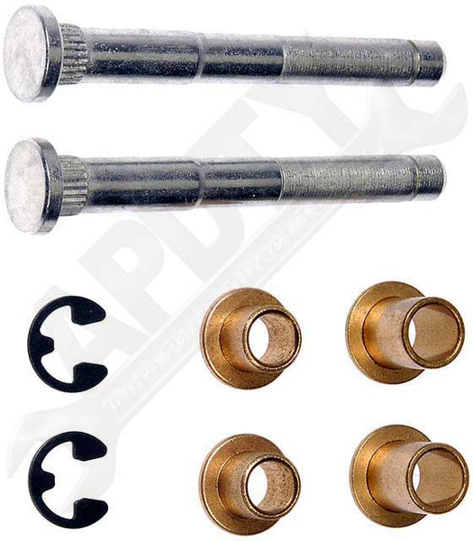 APDTY 49595 Door Hinge Pin And Bushing Kit