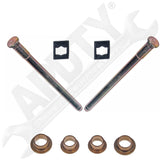 APDTY 49599 Door Hinge Pin And Bushing Kit - 2 Pins, 4 Bushings And 2 Clips