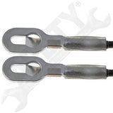 APDTY 49630x2 Tailgate Support Cables Set Rear L&R