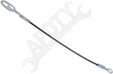 APDTY 49646 Tailgate Cable - 18-1/8 In. Replaces 55345124AB, 55345125AB