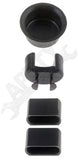 APDTY 49752 Tailgate Hinge Insert Kit - Left And Right - Bed And Gate Side