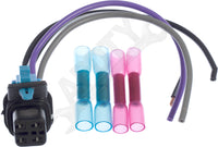 APDTY 4PINFPHARNESS Multi Purpose Electrical Pigtail (Oxygen Sensor)