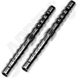 APDTY 5031432 Barbed Carbon Steel Union For Nylon Fuel Lines 5/16 In.