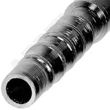 APDTY 5031432 Barbed Carbon Steel Union For Nylon Fuel Lines 5/16 In.