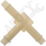 APDTY 504121 7/32 X 7/32 X 7/32 In. Hard Vacuum Tubing Tee