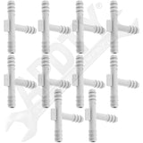 APDTY 504124 5/16 X 5/16 X 5/16 In. Hard Vacuum Tubing Tee
