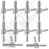 1/8 X 3/16 X 1/8 IN. HARD VACUUM TUBING TEE