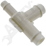 APDTY 504139 3/8 X 3/8 X 1/4 In. Hard Vacuum Tubing Tee