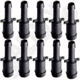 APDTY 504155 3/8 X 1/4 In. Hard Vacuum Tubing Connector