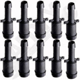 APDTY 504155 3/8 X 1/4 In. Hard Vacuum Tubing Connector