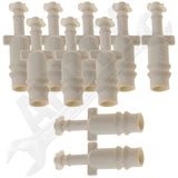 APDTY 504168 1/4 X 1/8 In. Hard Vacuum Tubing Connector