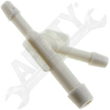 APDTY 504178 1/8 X 3/16 X 1/8 In. Y Type Vacuum Tubing Connector
