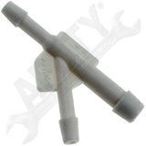 APDTY 504178 1/8 X 3/16 X 1/8 In. Y Type Vacuum Tubing Connector