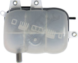 APDTY 5072602AB Coolant Reservoir Fluid Overflow Degas Bottle w/ Cap