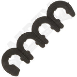 APDTY 51392 Spark Plug Wire Retainers - Universal