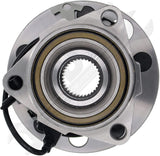 APDTY 515019 Wheel Bearing and Hub Assembly Front w/ABS Sensor