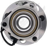 APDTY 515019 Wheel Bearing and Hub Assembly Front w/ABS Sensor