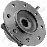 APDTY 515068 Wheel Bearing Hub Assembly W/ABS; Dually 4WD Models; Front Left