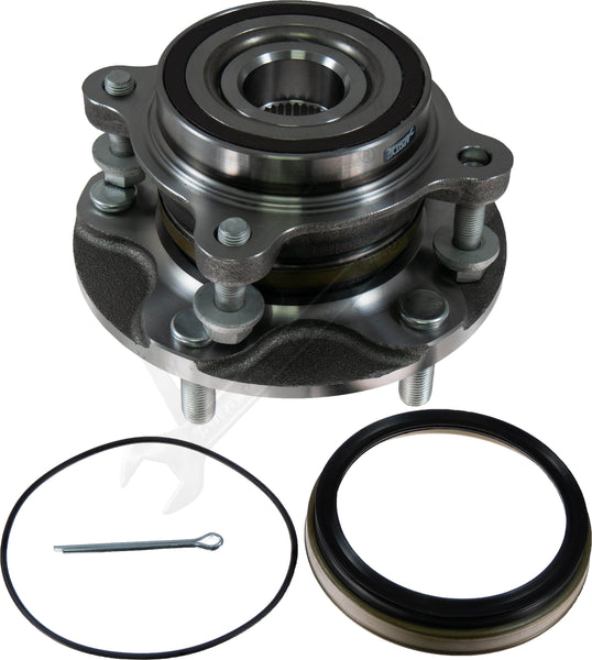 APDTY 515103-Kit Wheel Hub Bearing For 08-21 Tundra Sequoia 4WD (Front; Bolt-On)