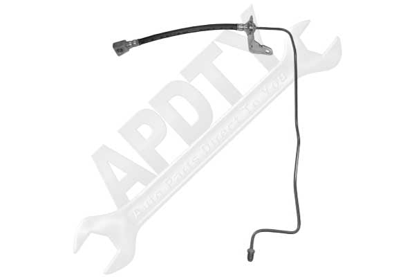 APDTY 111515 Brake Hose Replaces 52128431AC